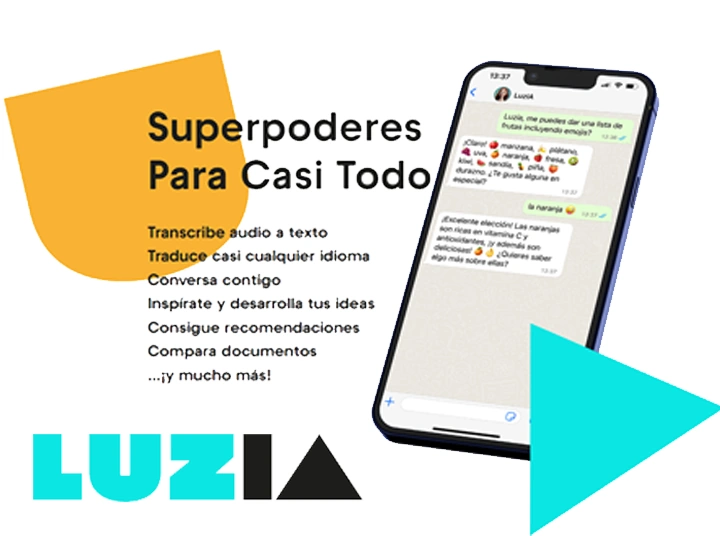 La inteligencia artificial LuzIA tiene multiples utilidades, es el mejor contacto de WhatsApp